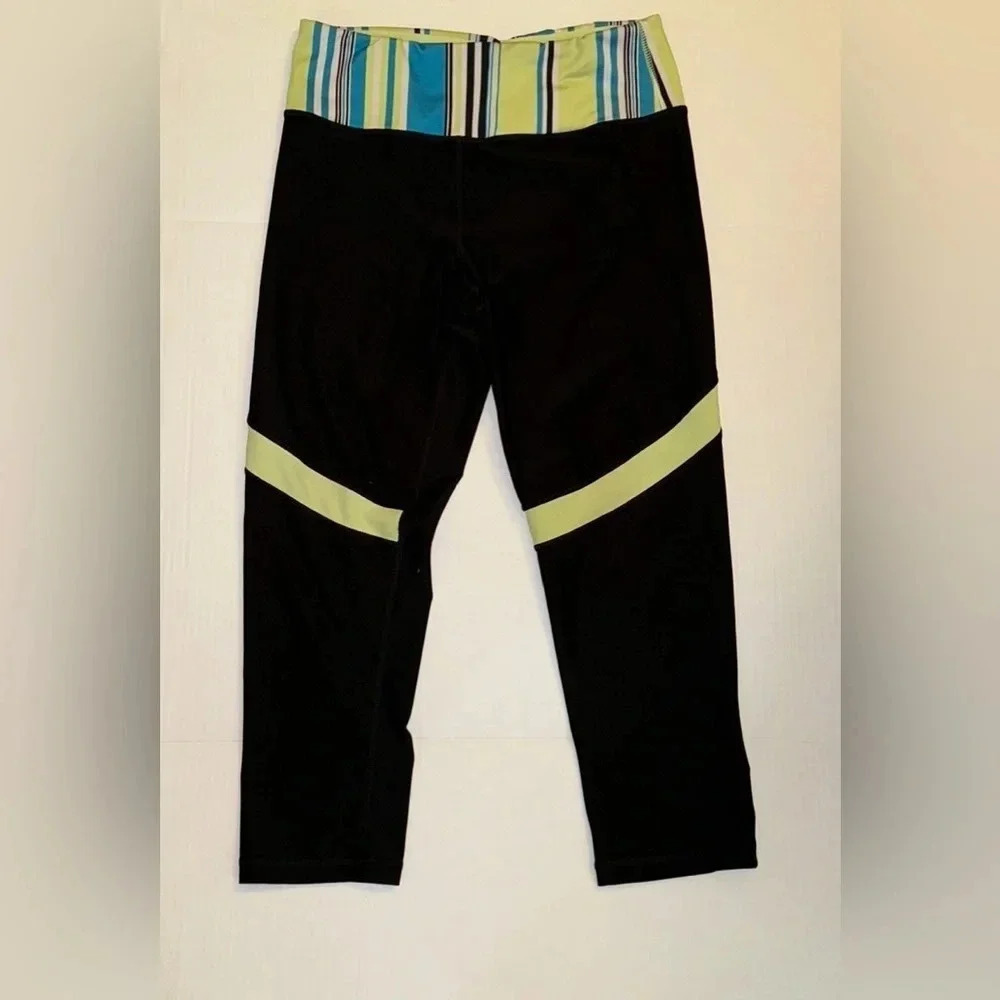 RBX Black/Green Leggings